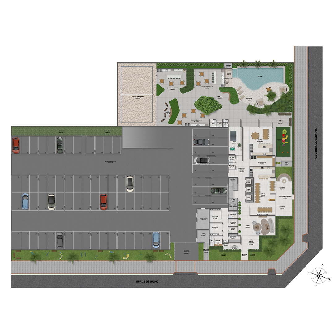 Planta do Empreendimento Gabrigil Infinity